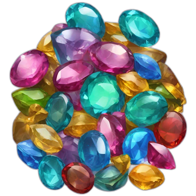 pile of gems emoji