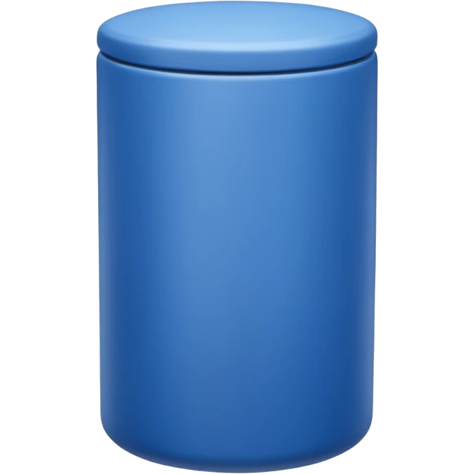 Blue container emoji