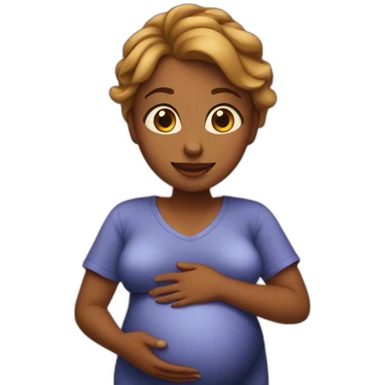 pregnant emoji