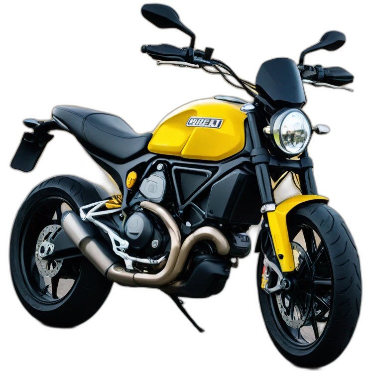 ducati scrambler cat emoji
