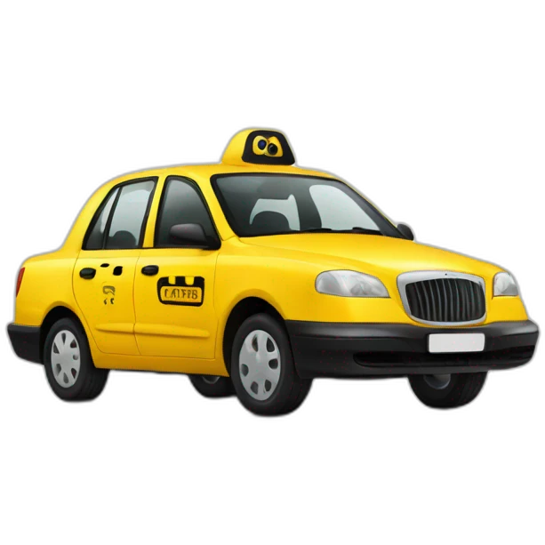 Yandex taxi car emoji