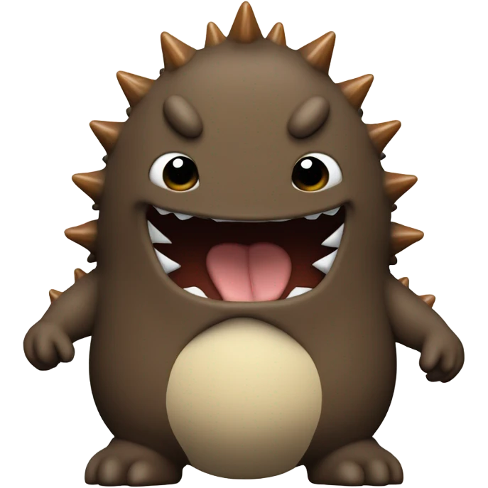 godzilla poop emoji emoji
