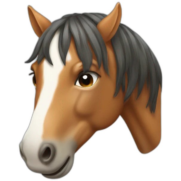 Cheval poisson emoji