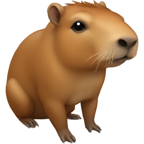 capibara drink mate emoji