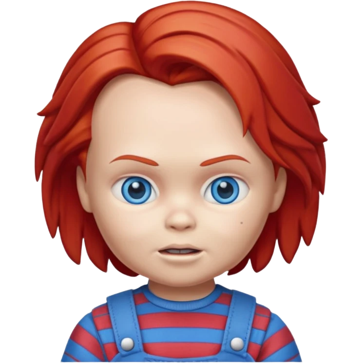 Un emojin de chuky emoji