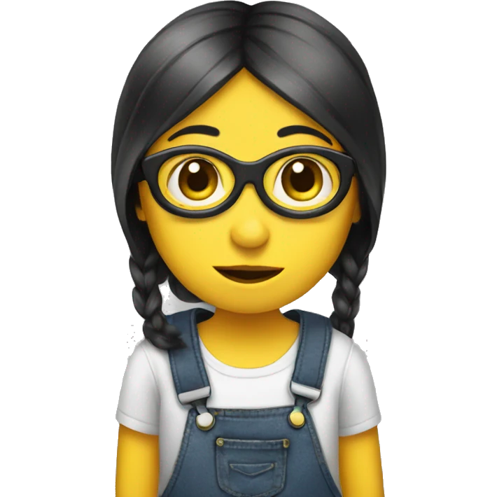 Girl minion emoji