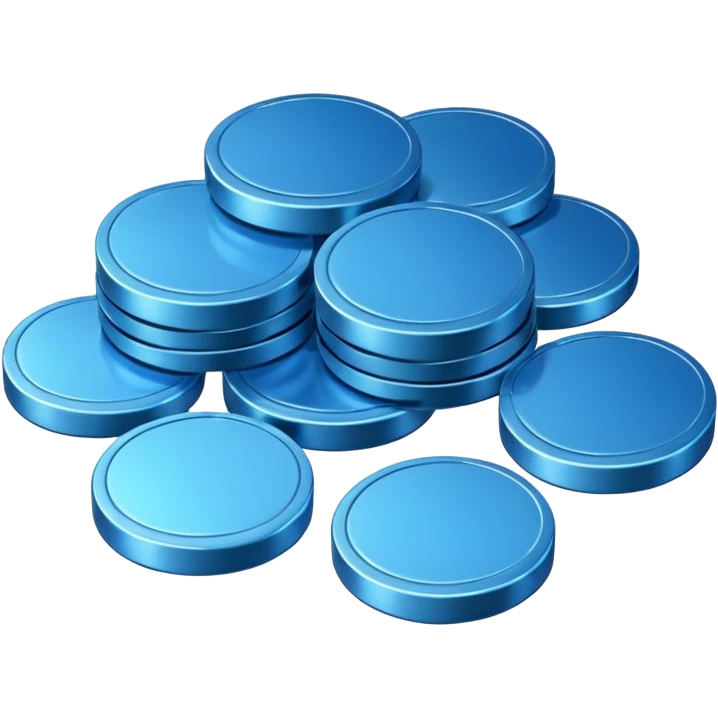 blue coins credit pack emoji