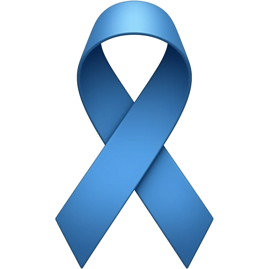 Suicide prevention ribbon bright teal purple emoji