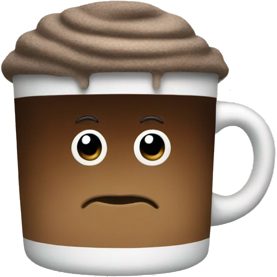 Cozy coffee emoji