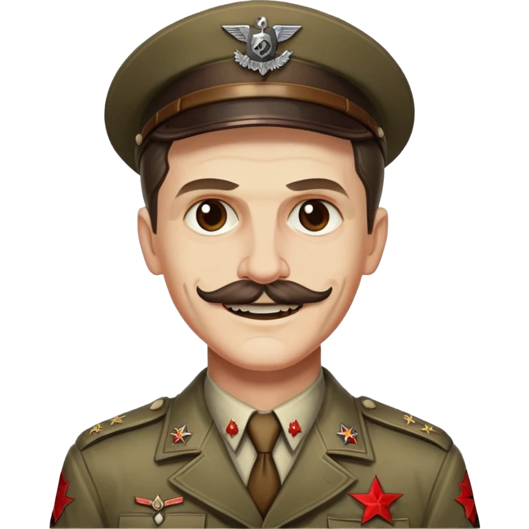 Edward Richtofen from Call of Duty Zombies with Nazi uniform and evil smile emoji