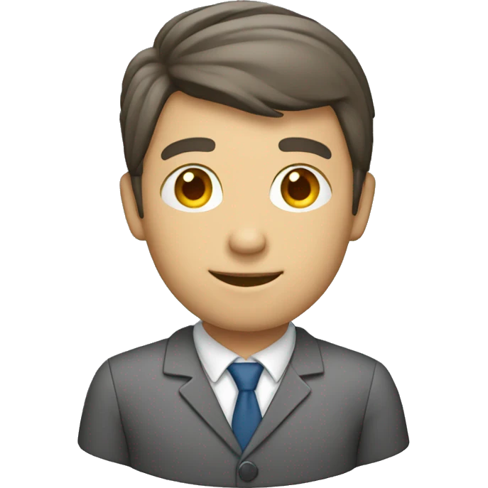 male teacher who assigns a project emoji