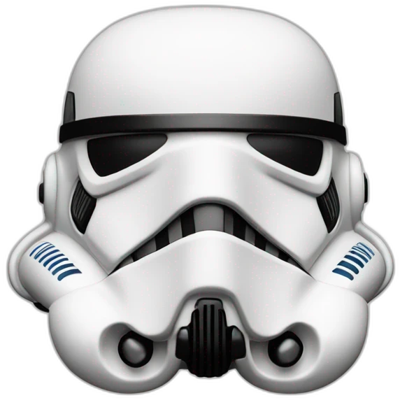 stormtrooper riendose emoji