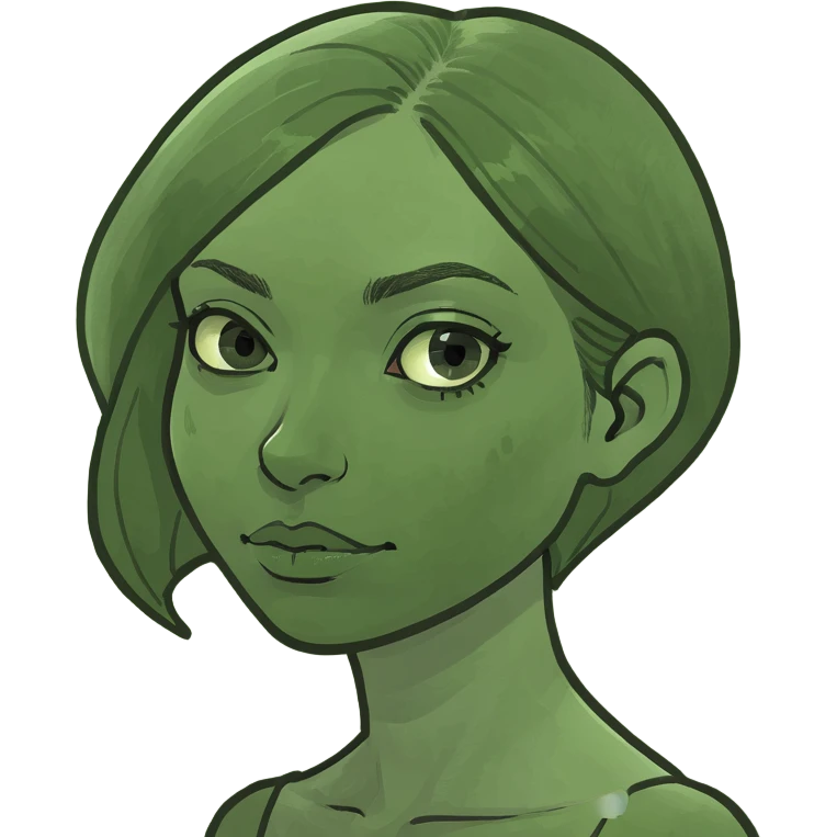 Cauliflower girl emoji