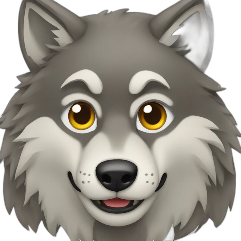 wolf emoji