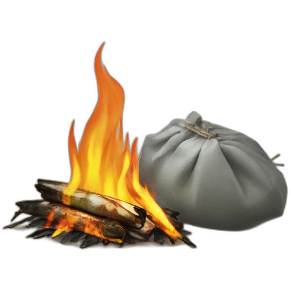 tukang bakar sampah emoji