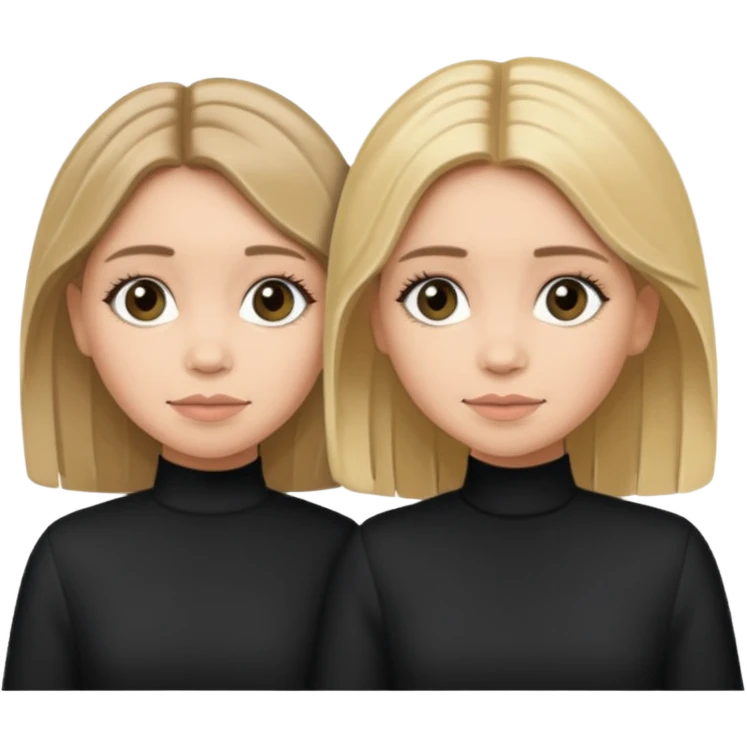 Marykate and Ashley  emoji