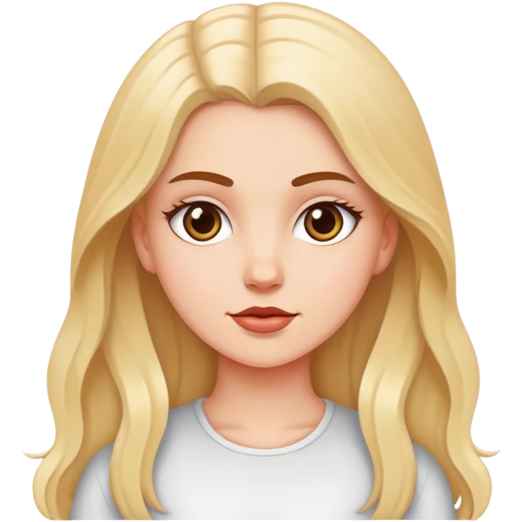 White girl  emoji