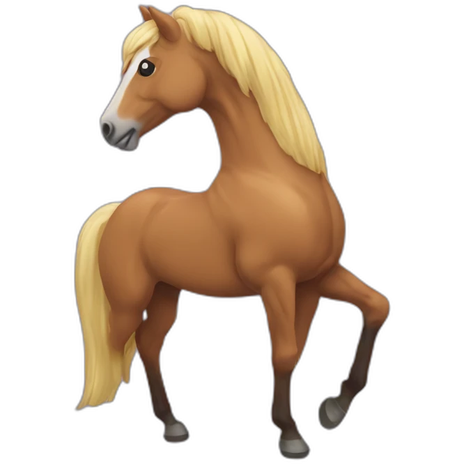 Headless-horse emoji