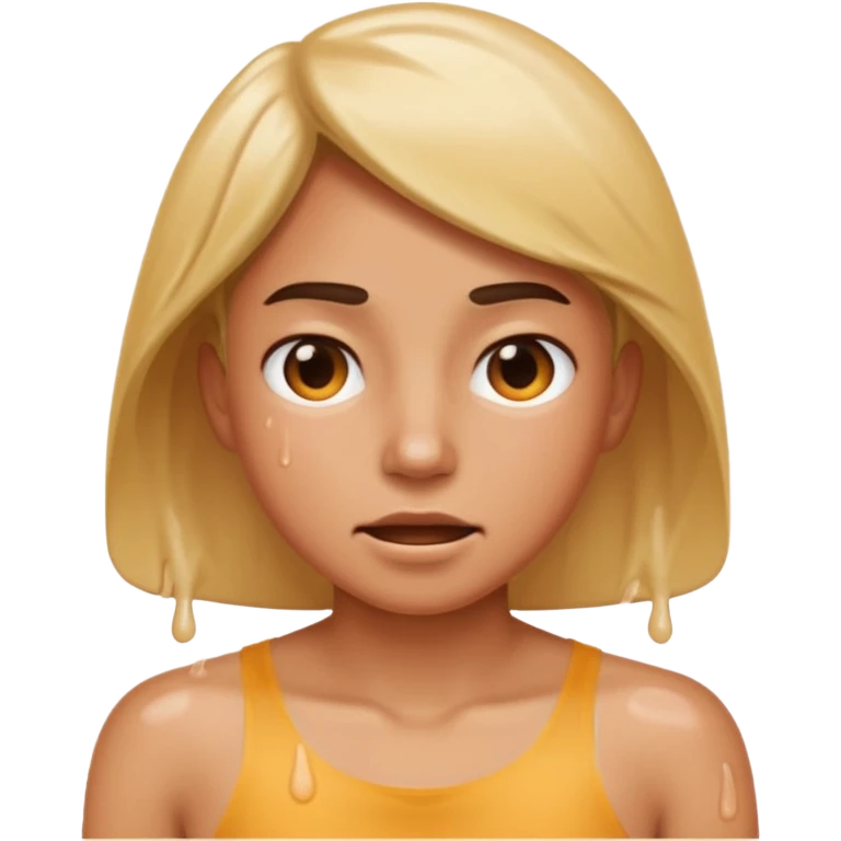 😮‍💨with sweat emoji