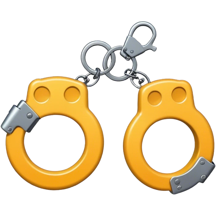 Fuzzy handcuffs emoji