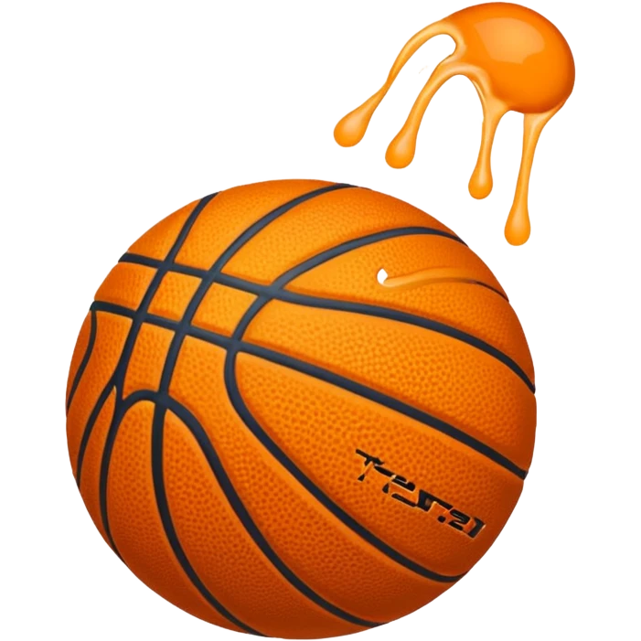 Hazme un emoji de bola de basket emoji