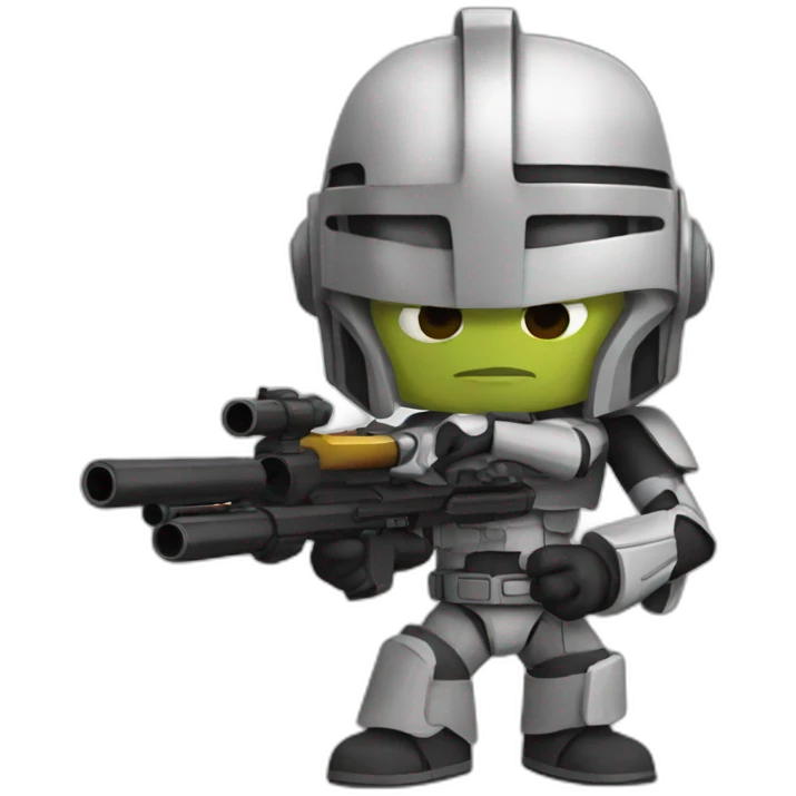 clone wars clone with blaster emoji
