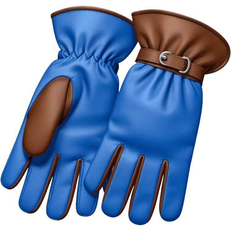 colored gloves emoji