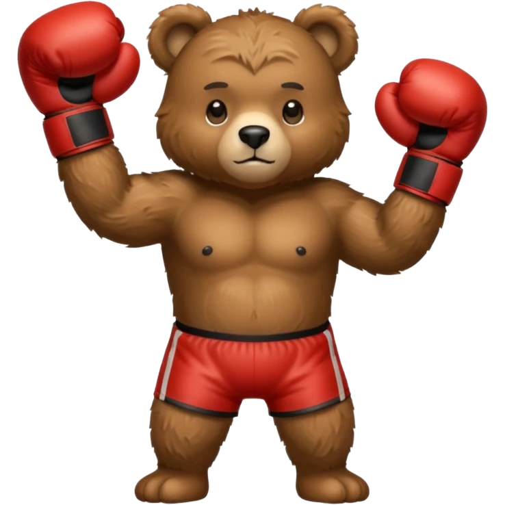 Bear wearing boxing gloves





 emoji