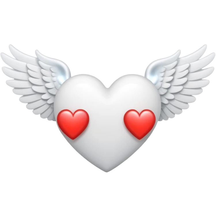 heart with angel wings emoji