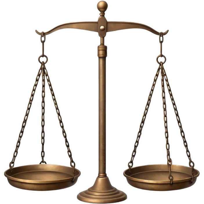 Hanging Balance Scale emoji