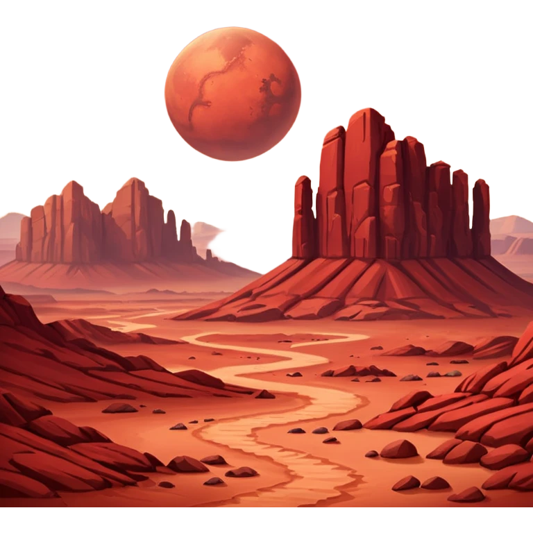 planeta mars emoji