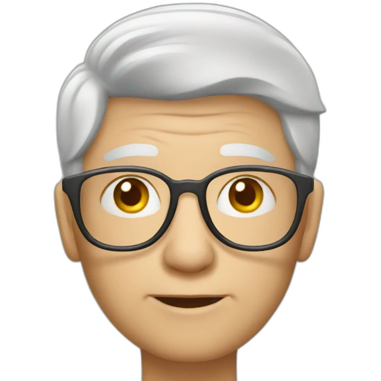 Young pensioner  emoji
