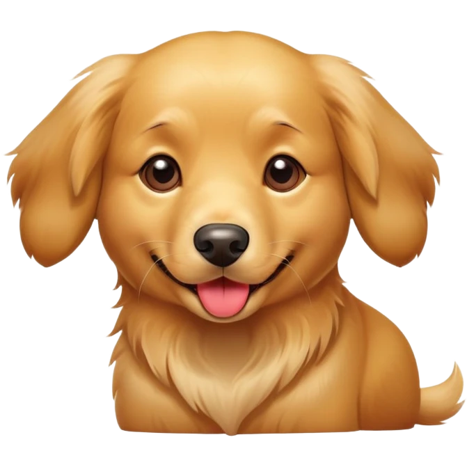 red heart and dog emoji