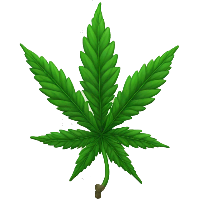 Marijuana plant emoji