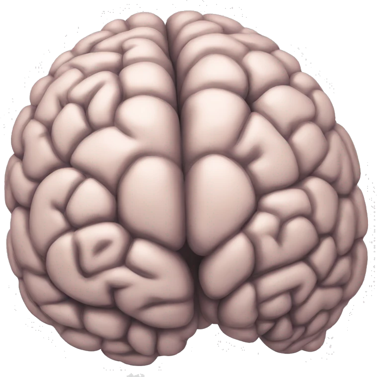 aesthetic brain emoji