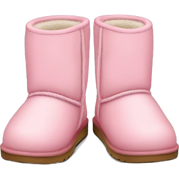 Babypink UGG shoes emoji
