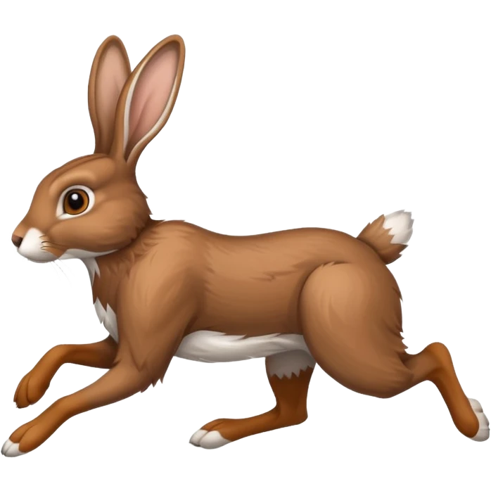 Hare running in Haeigh Hares kit emoji