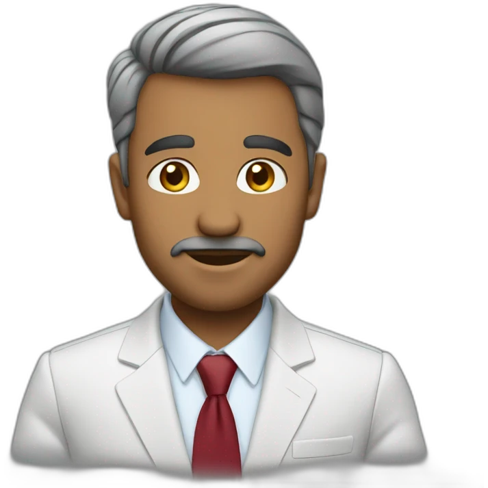 Quatar business man emoji