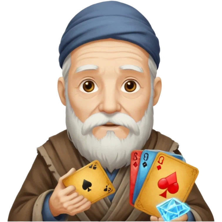 Old seer – Long beard, magic card





















 emoji
