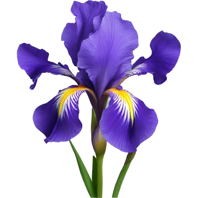 iris flower emoji