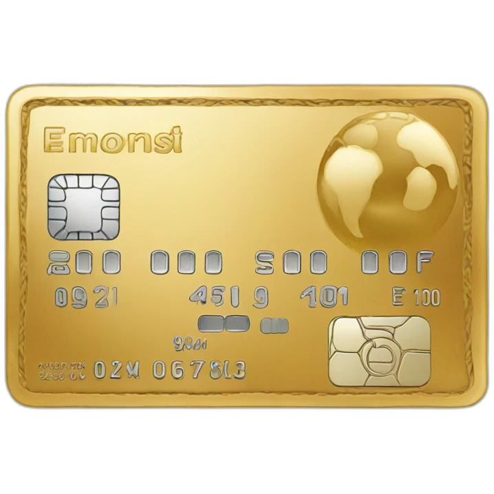 world credit card emoji