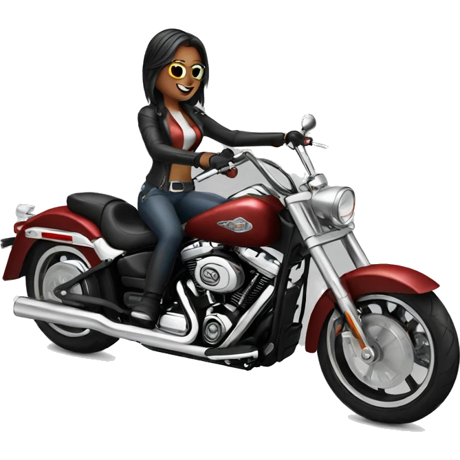 harley bikerin emoji