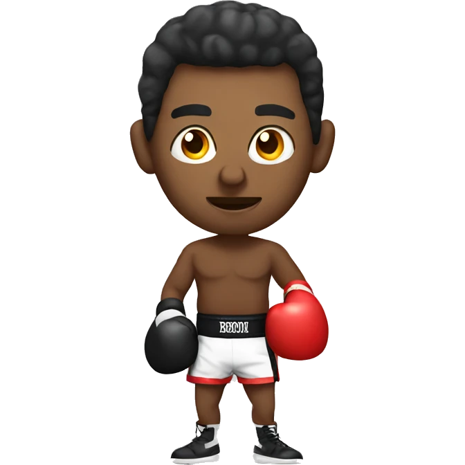 Boxing man emoji