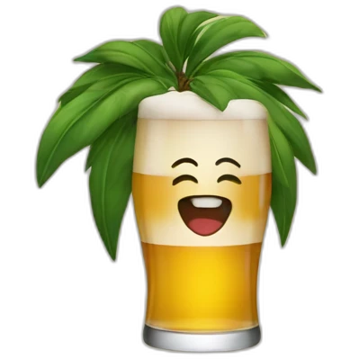  Sukuna avec une bière emoji