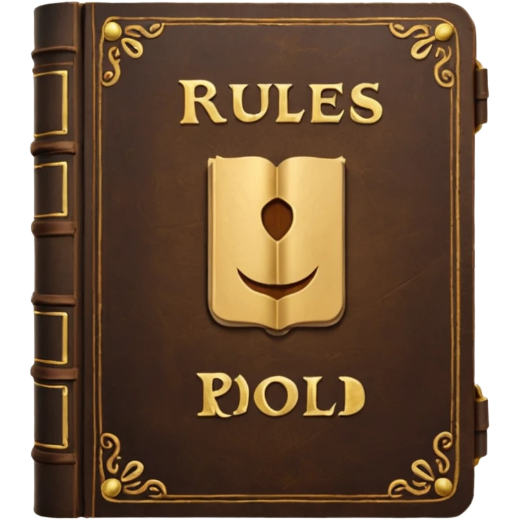 book of rules emoji