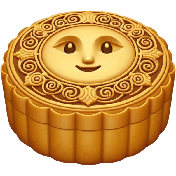 chinese moon cake emoji