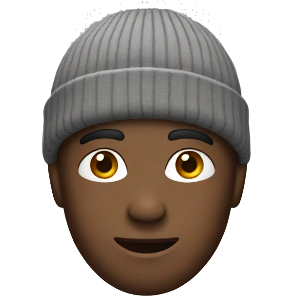 Guy wearing a beanie  emoji