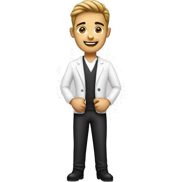 Male barista emoji