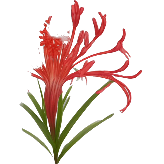 Red lycoris emoji