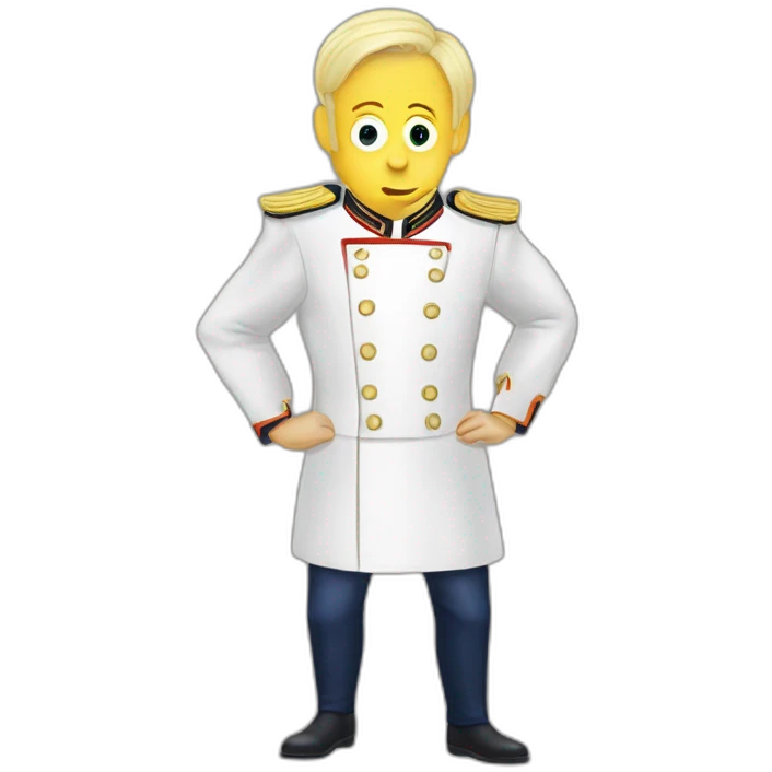 Marine lepen mange un couscous emoji